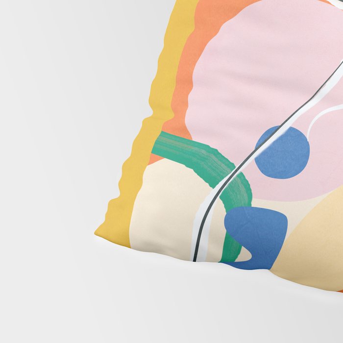 Abstract Woman 13 Pillow Sham Gallery Image 4