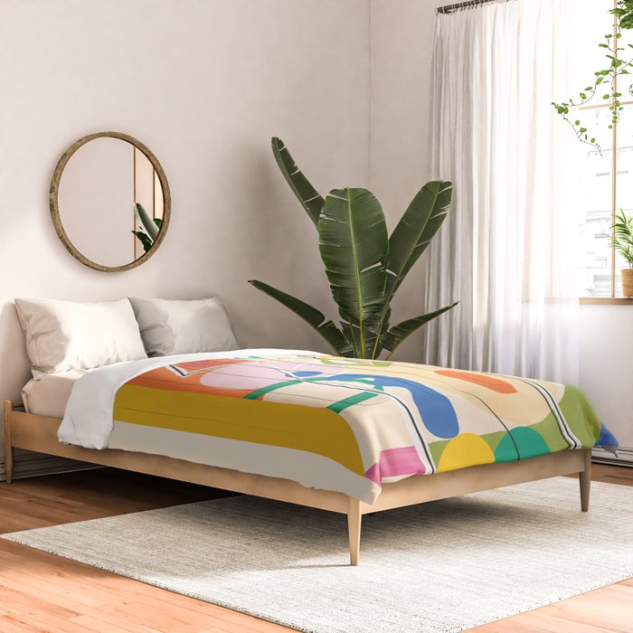 Abstract Woman 13 Comforter Gallery Image 2