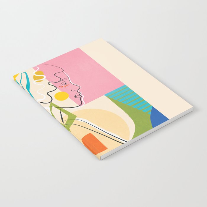 Abstract Woman 13 Notebook Gallery Image 1