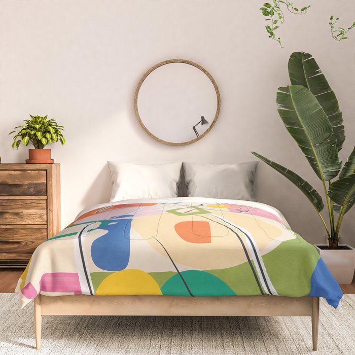Abstract Woman 13 Comforter Gallery Image 3