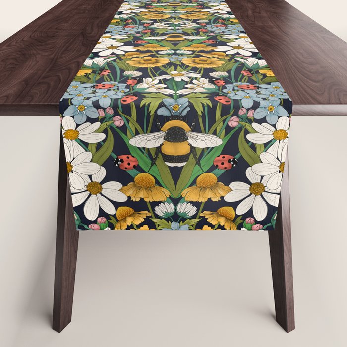 Beehaven in Bloom Table Runner Gallery Image 1
