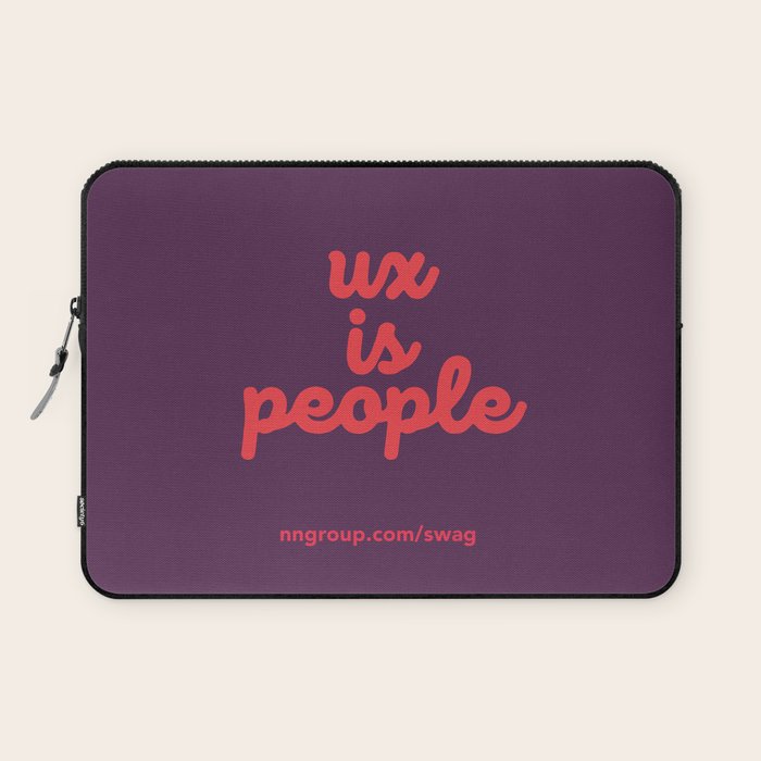 UX is People Laptop Sleeve Gallery Image 1