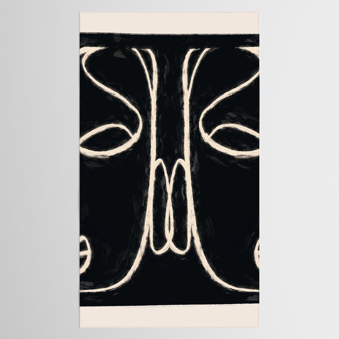 Two Faces Tablecloth Gallery Image 2