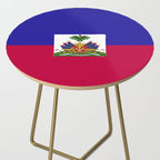 Haiti flag emblem Side Table Gallery Image 2