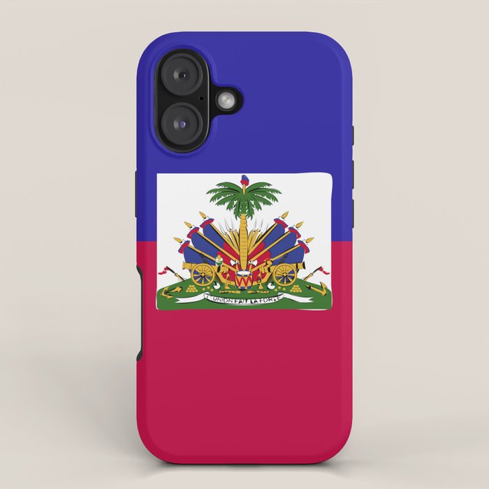 Haiti flag emblem iPhone Case Gallery Image 1