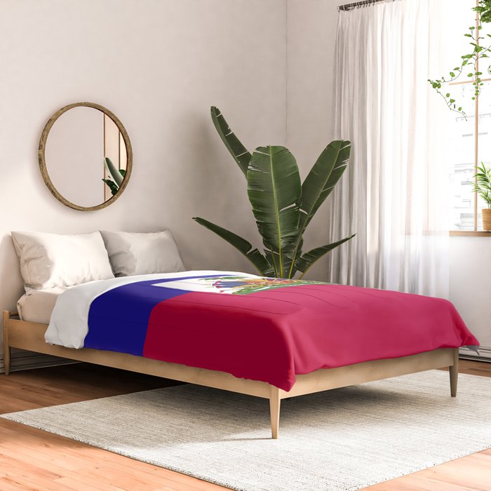 Haiti flag emblem Comforter Gallery Image 2
