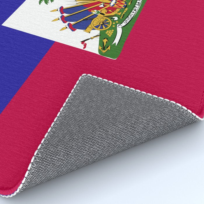 Haiti flag emblem Rug Gallery Image 4