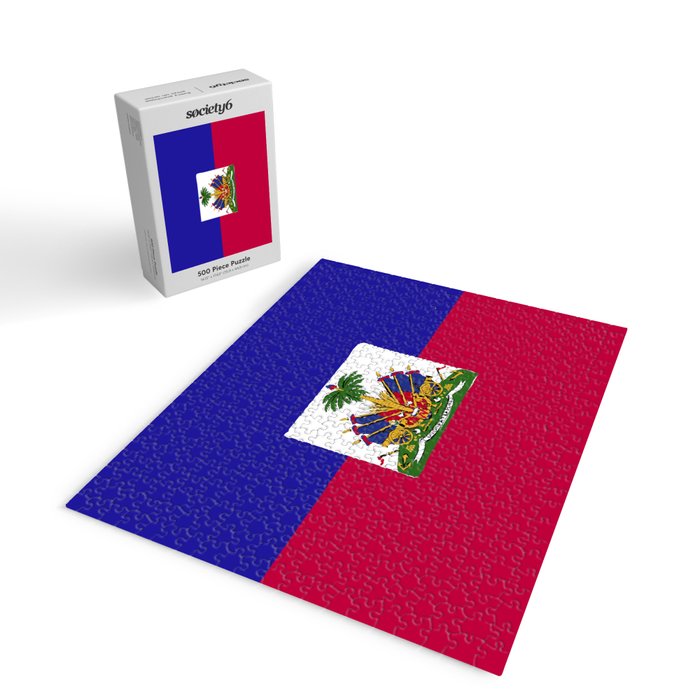 Haiti flag emblem Jigsaw Puzzle Gallery Image 2