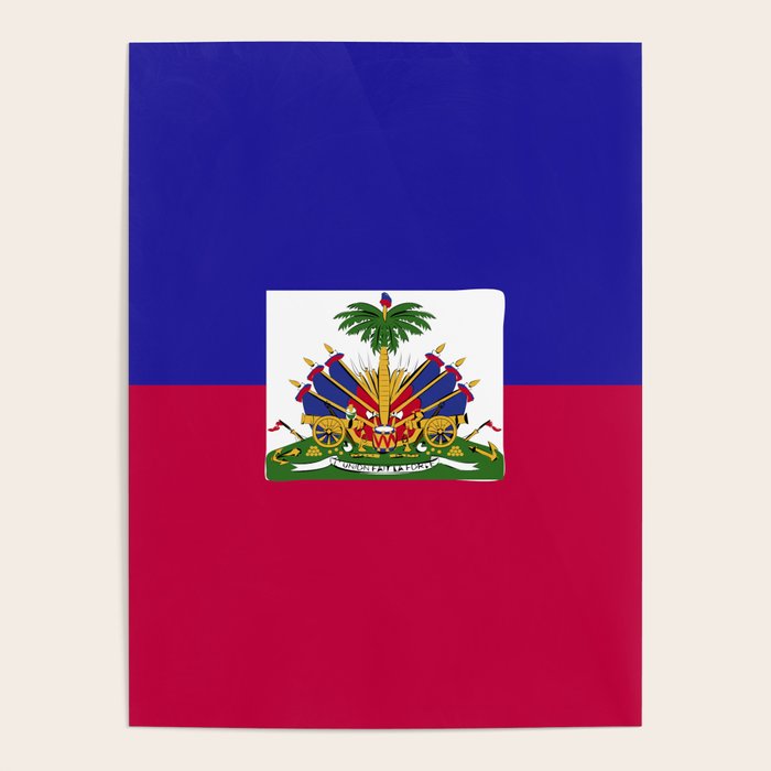 Haiti flag emblem Poster Gallery Image 4