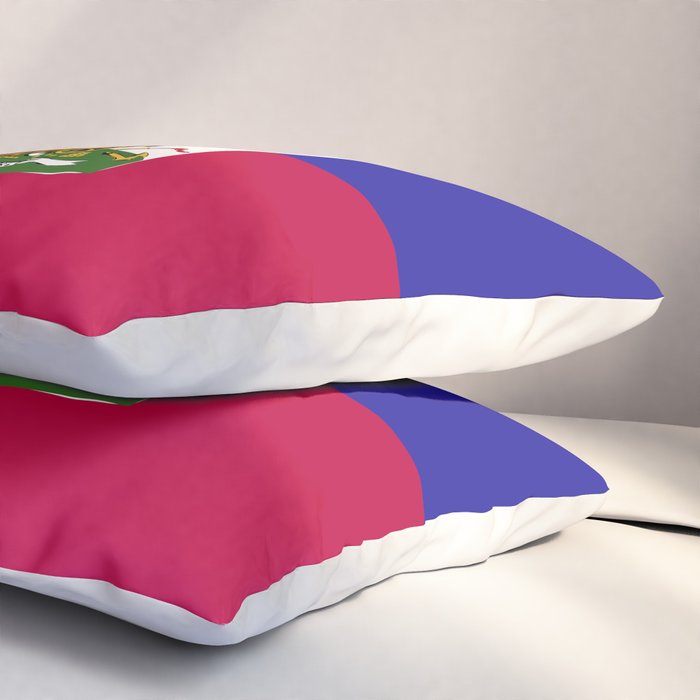 Haiti flag emblem Pillow Sham Gallery Image 3