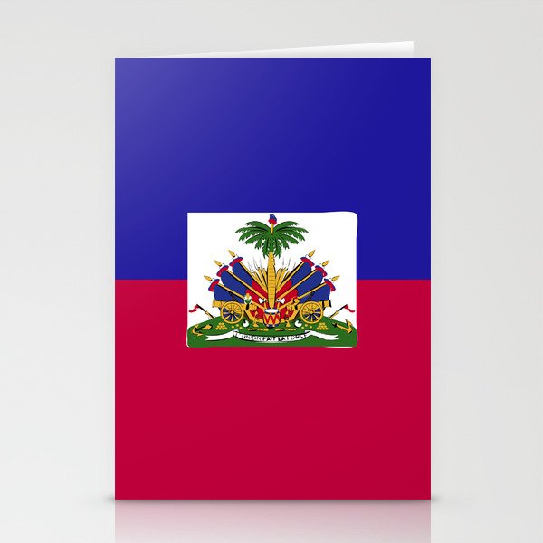 Haiti flag emblem Stationery Card Gallery Image 2