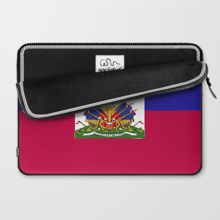 Haiti flag emblem Laptop Sleeve Gallery Image 2
