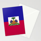 Haiti flag emblem Stationery Card Gallery Image 2