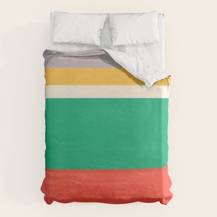 stripe study 38 Duvet Cover Gallery Image 1