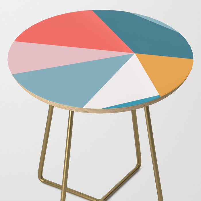 Modern Geometric 34 Side Table Gallery Image 2