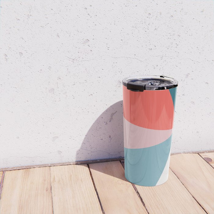 Modern Geometric 34 Travel Mug Gallery Image 4