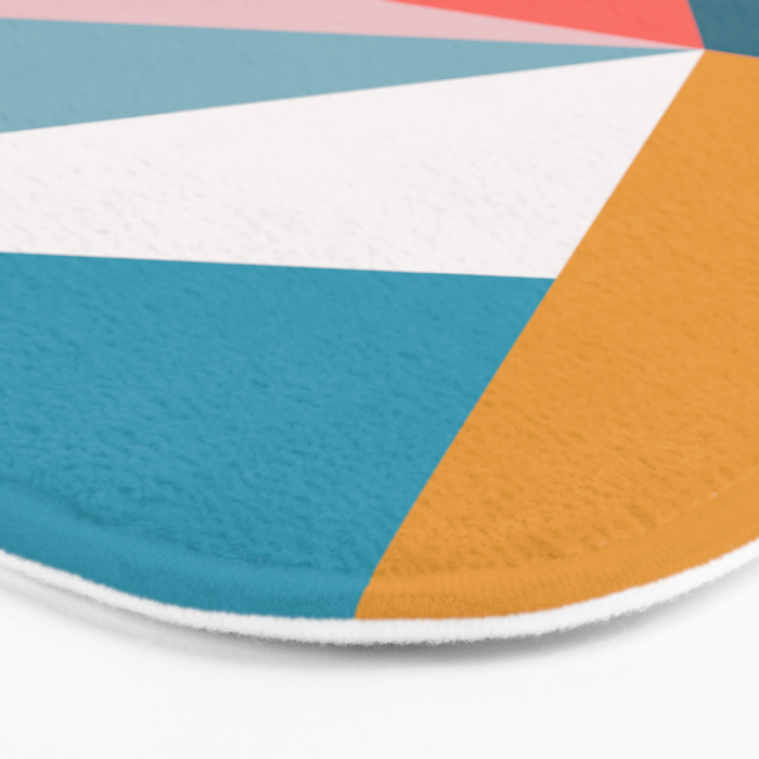 Modern Geometric 34 Bath Mat Gallery Image 3