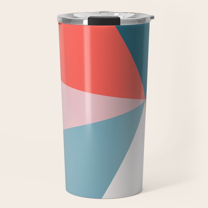 Modern Geometric 34 Travel Mug Gallery Image 1