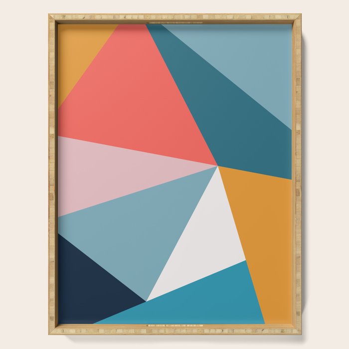 Modern Geometric 34 Serving Tray Gallery Image 1