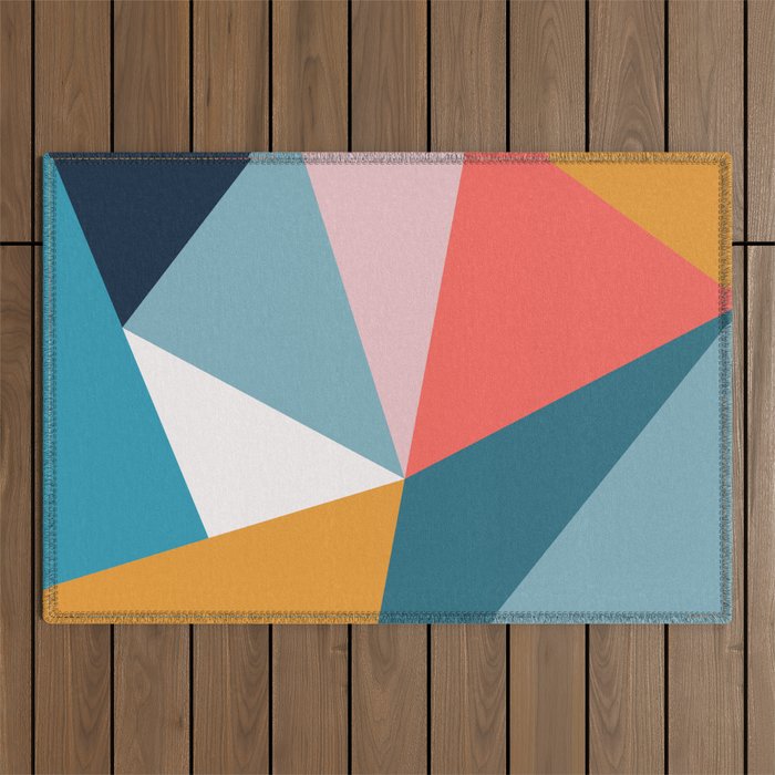 Modern Geometric 34 Outdoor Rug Gallery Image 1