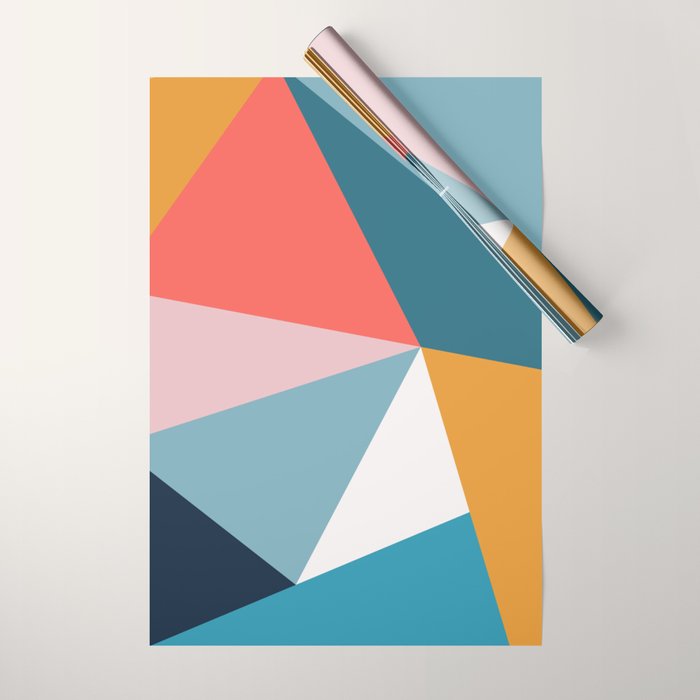 Modern Geometric 34 Wrapping Paper Gallery Image 1