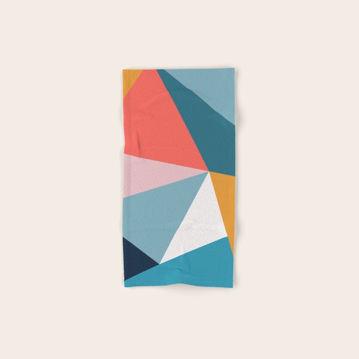 Modern Geometric 34 Bath Towel Gallery Image 1