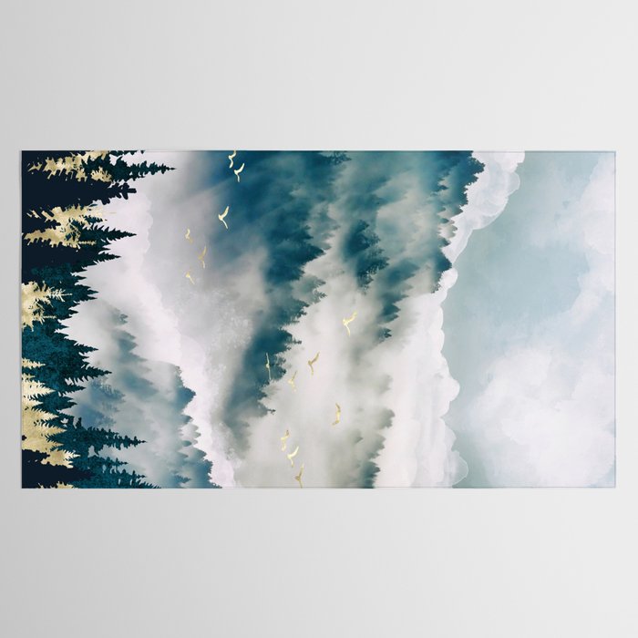 Misty Mountains Tablecloth Gallery Image 2