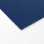 Sunflower - navy & pink Welcome Mat Gallery Image 2