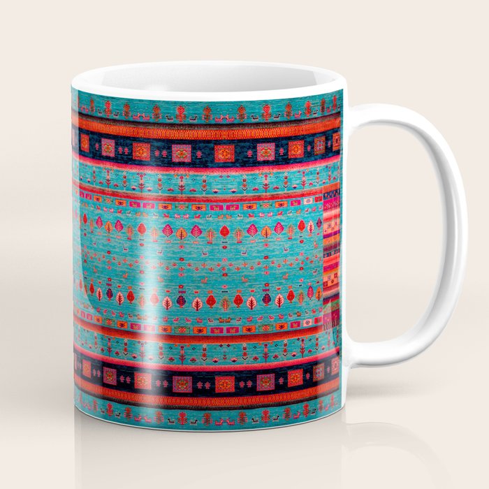 Traditional Berber Bohemian Moroccan Handmade Fabric Style Fall Autumn Color Inspiration Coffee Mug Gallery Image 1