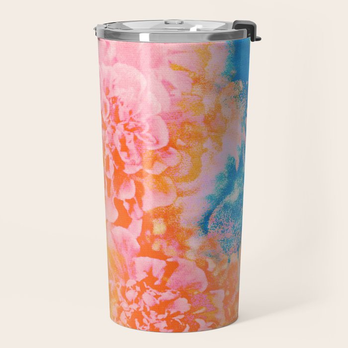 Floral Ecstasy Travel Mug Gallery Image 2