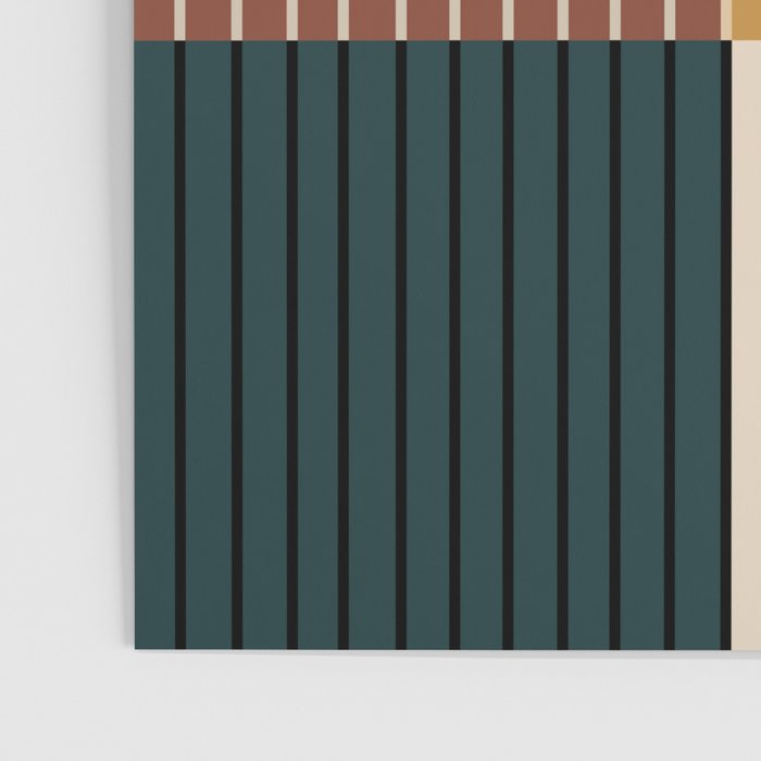 Color Block Line Abstract XV Poster Gallery Image 3