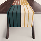 Color Block Line Abstract XV Table Runner Gallery Image 1