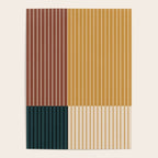 Color Block Line Abstract XV Poster Gallery Image 4