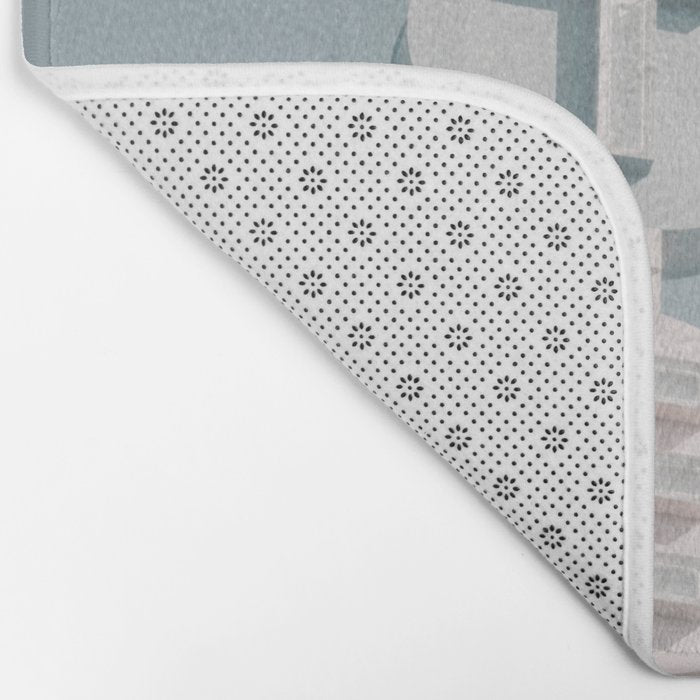 Motel Sign Photo Art Print | Light Blue Pastel Sky Summer Photograph Bath Mat Gallery Image 2