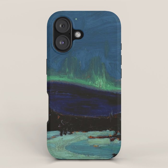 Tom Thomson Northern Lights Canadian Landscape Artist iPhone Case Gallery Image 1