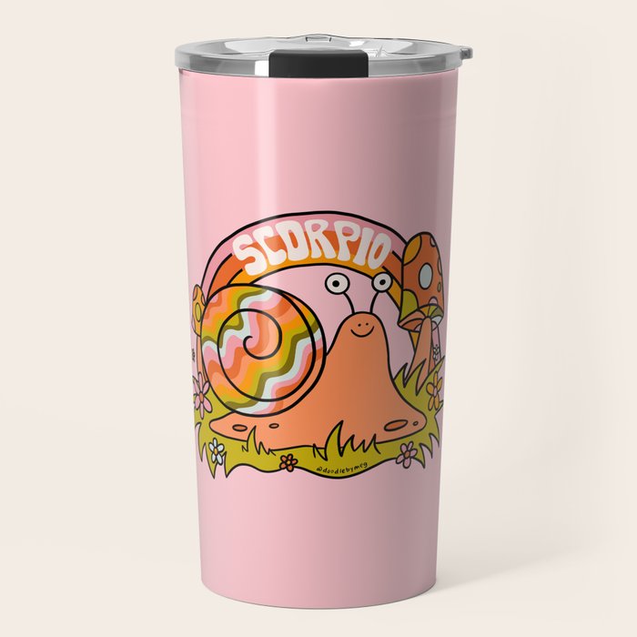 Scorpio Snail Travel Mug Gallery Image 1