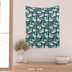Swans Pond Wall Tapestry Gallery Image 2