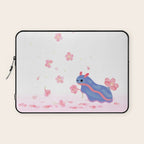 Cherry blossom slug Laptop Sleeve Gallery Image 1