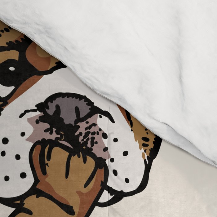 No Evil English Bulldog Comforter Gallery Image 4