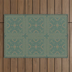 Lost Desert - Green Outdoor Rug Gallery Image 1