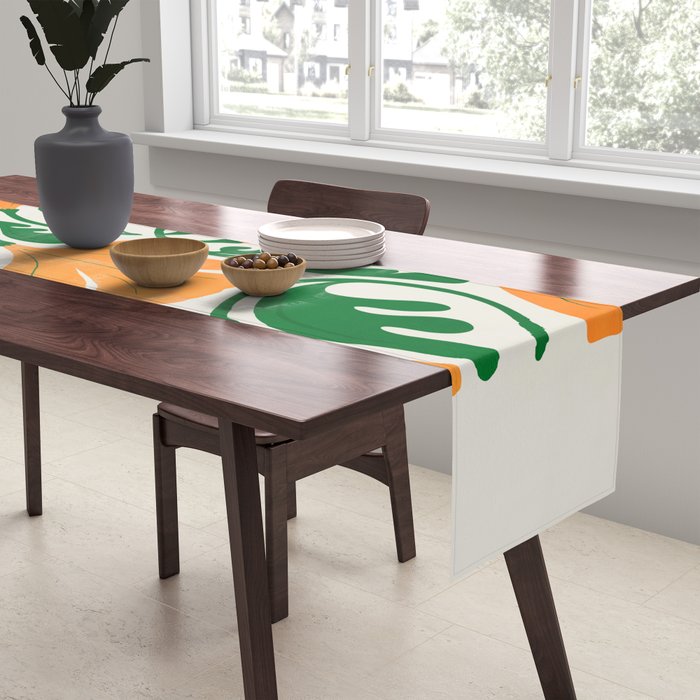 Blaze & Green: Les Fleurs | Flower Market 03 | Spring Summer 23 Table Runner Gallery Image 2