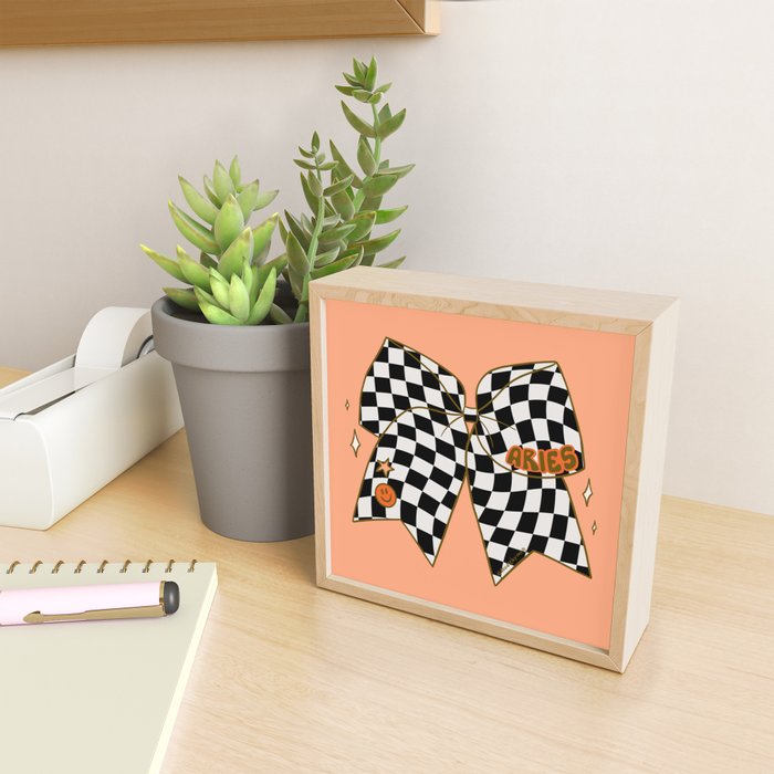 Aries Bow Mini Art Print Gallery Image 2
