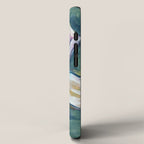 Painted Lily: an abstract floral design by Alyssa Hamilton Art iPhone Case Gallery Image 2