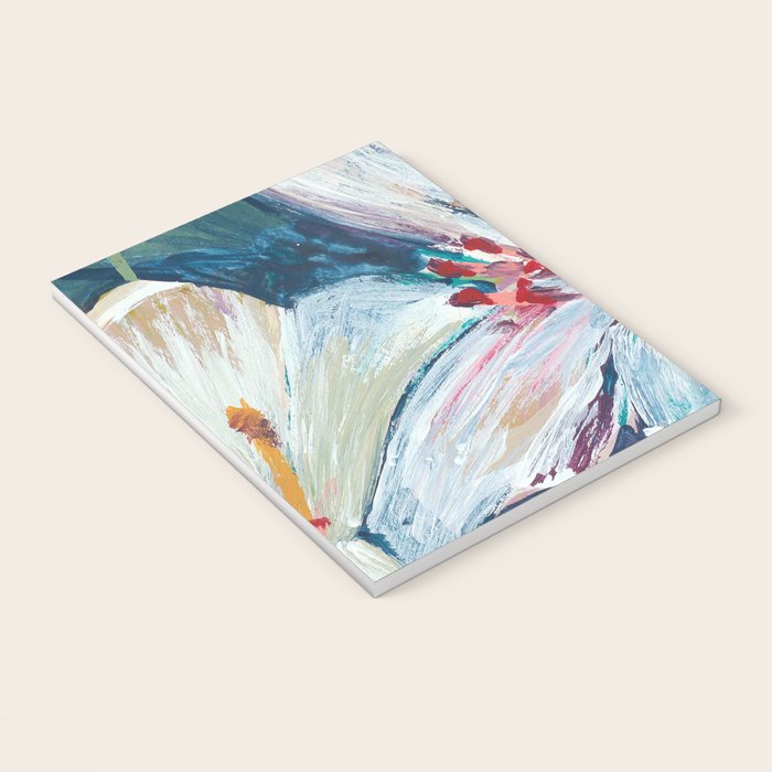 Painted Lily: an abstract floral design by Alyssa Hamilton Art Notebook Gallery Image 3