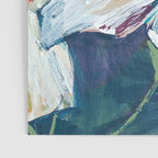 Painted Lily: an abstract floral design by Alyssa Hamilton Art Poster Gallery Image 3