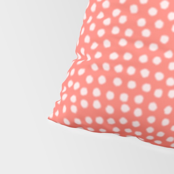 Living Coral Samekomon Spring Summer Pillow Sham Gallery Image 4
