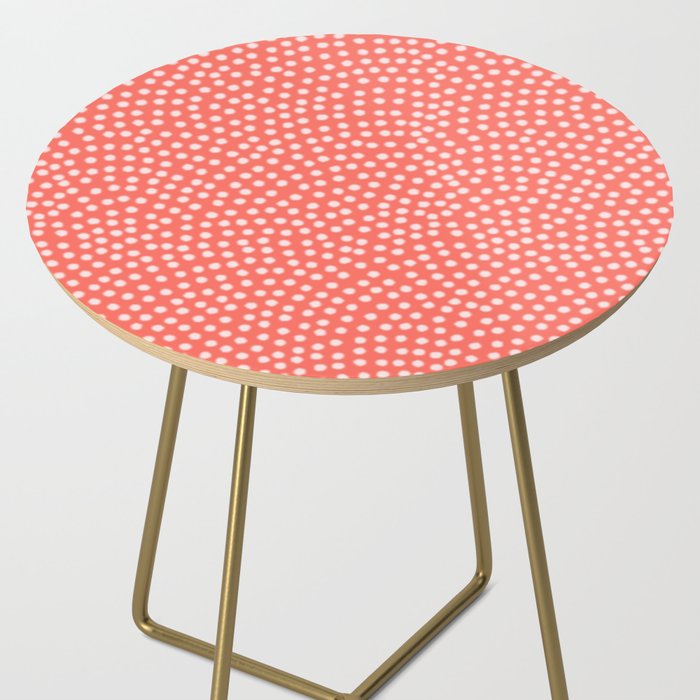 Living Coral Samekomon Spring Summer Side Table Gallery Image 2