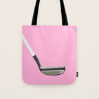 Golf Pink Tote Bag Gallery Image 1
