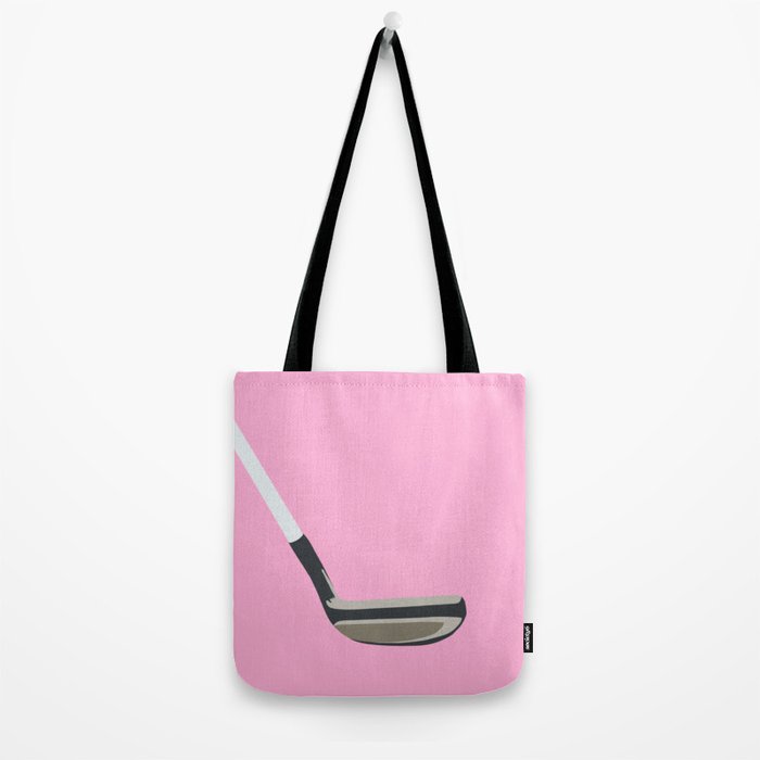 Golf Pink Tote Bag Gallery Image 2