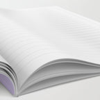 Lilac and Sage Shapes Notebook Gallery Image 2